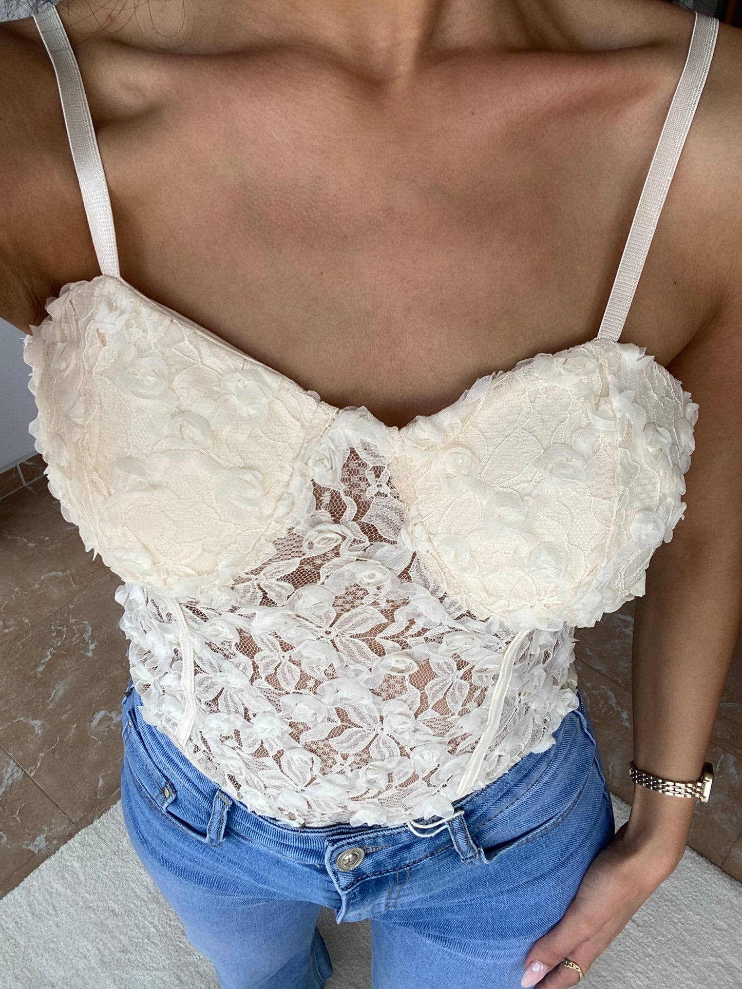 Body Rosette Crudo