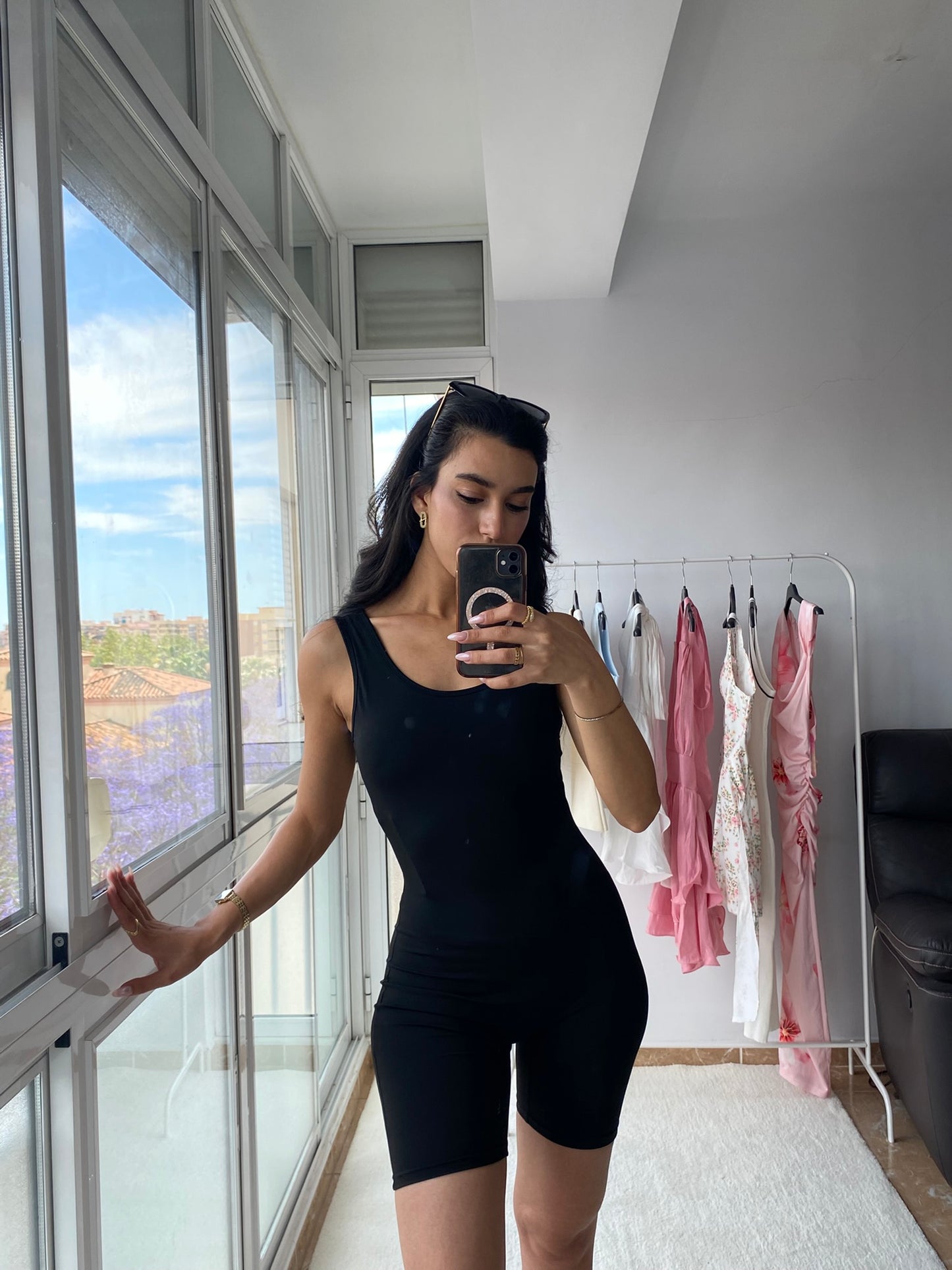 Mono Corto “Studio Fit” – Negro