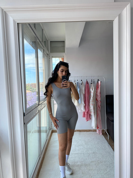Mono Corto “Studio Fit” – Gris